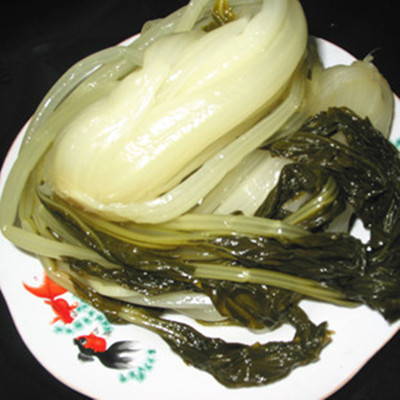 台州温岭特产 白雪菜 雪里红 腌菜 咸菜 盐菜酸菜泡菜下饭菜500g