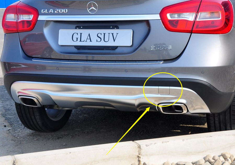 奔驰新款c级 后拖车盖 c180l c200l c260l c300l拖车钩盖 拖车盖