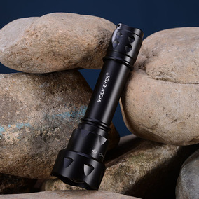 正品wolfeyes/狼眼 夜猎者1代 u2 超高亮变焦远射骑行打猎手电筒