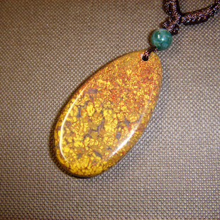 东北印记原创天然多彩玛瑙宝玉石吊坠纯手工打磨项链挂件全国包邮