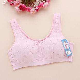 女童内衣小背心发育期儿童抹胸纯棉文胸衣吊带8岁学生裹胸罩女孩9