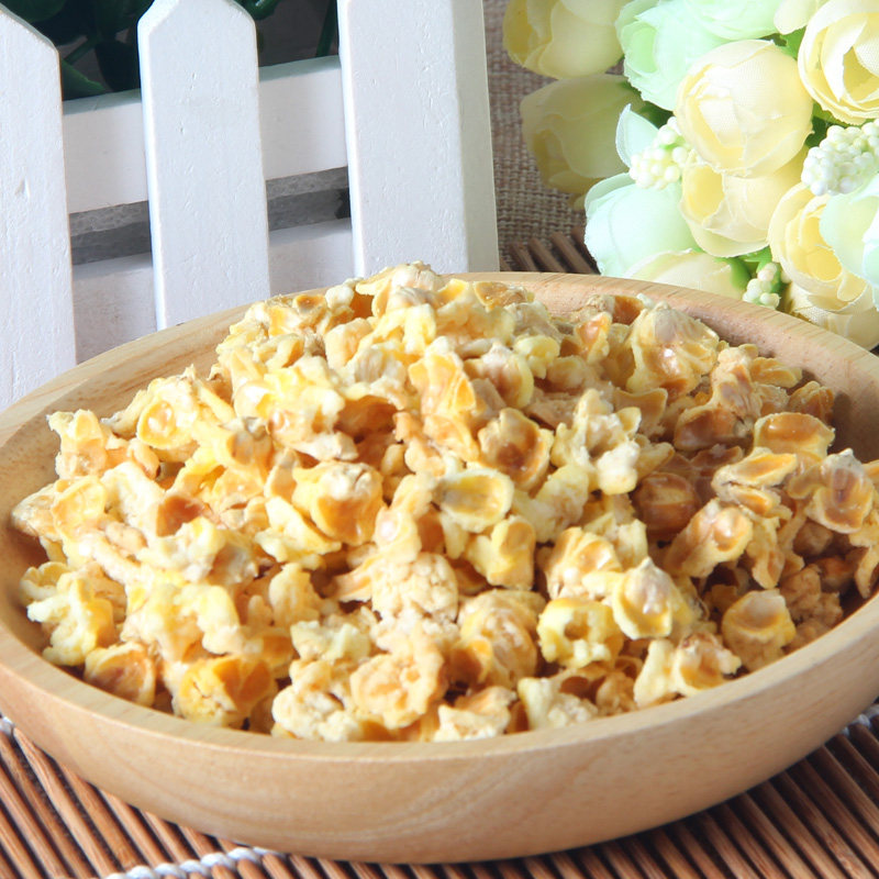 旅派一族★_永明黄金豆爆米花 奶油蛋花咸味 130g袋装 玉米豆