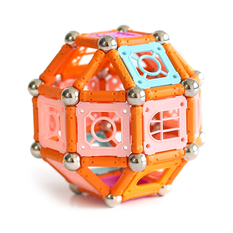 磁力棒儿童益智玩具178件3-6岁男女孩礼物磁铁磁性拼装积木吸铁石