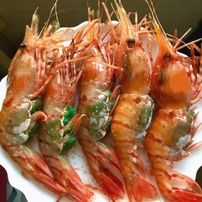 特大号俄罗斯牡丹虾 500g 高背长额虾 高档日料刺身 7只-10只/斤