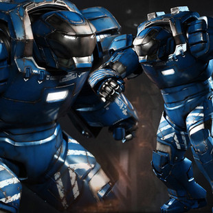 hottoys ht 1:6 mms系列钢铁侠3 mk38重装 伊果 igor