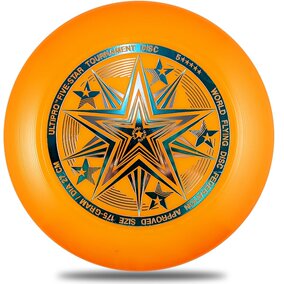 五星系列ultipro优扑专业 极限飞盘比赛飞盘飞碟27厘米 175克