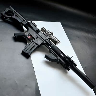 智轮五代m4a1尼龙版电动连发水弹枪男生玩具枪可发射子弹成人cs