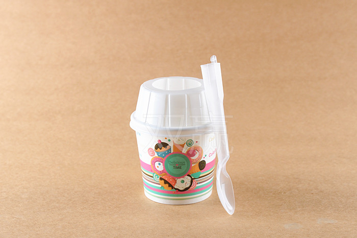 麦当劳麦旋风专用一次性塑料勺子注塑加厚透明冰淇淋搅拌勺100支