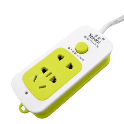 2位孔项相两脚插头2/3/5/8米小两头插排插座接线拖线板带线家用