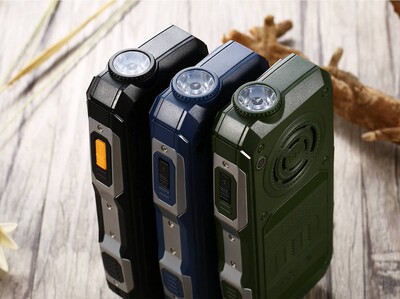 金太阳juicell jc-v9雷电超大喇叭广场舞超亮手电筒老人手写手机