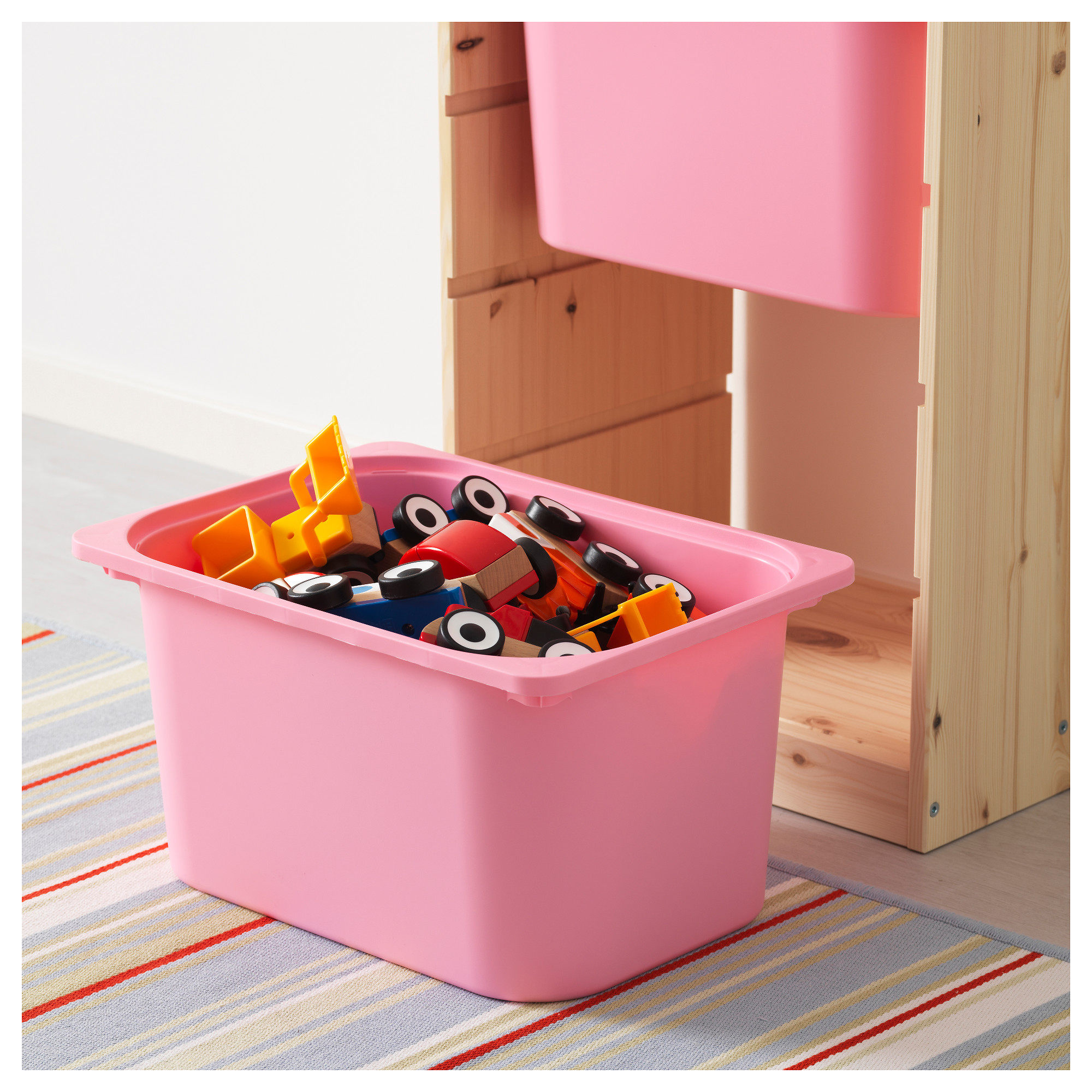 宜家代购 ikea 舒法特 储物箱 玩具收纳箱 42x30x23 cm 四色