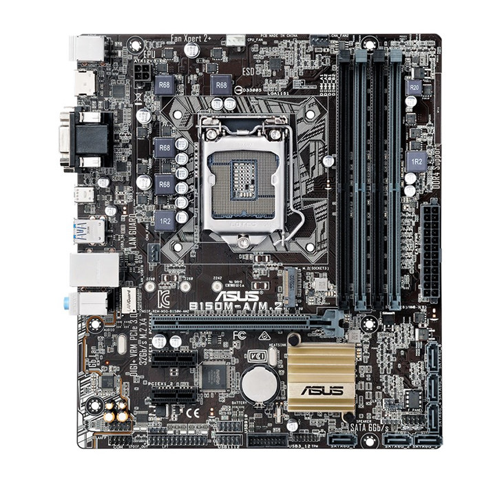 2 ddr4 全固态主板 1151针 支持6700k 6500