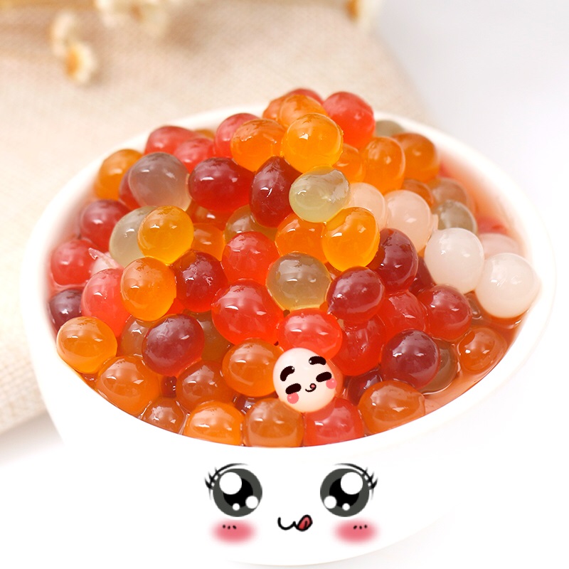 [买2送1]爆爆蛋 优格芒果爆爆珠 珍珠奶茶店甜品配料做的专用原料