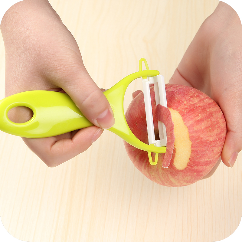 厨房陶瓷削皮刀水果刀削苹果器多功能水果削皮器刨刀不生锈瓜果刨