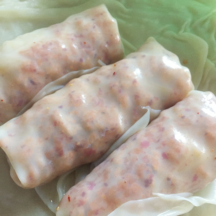 正宗淮北萧县面皮 卷面皮6份装包邮 宿州擀面皮特色卷馍 真空包装