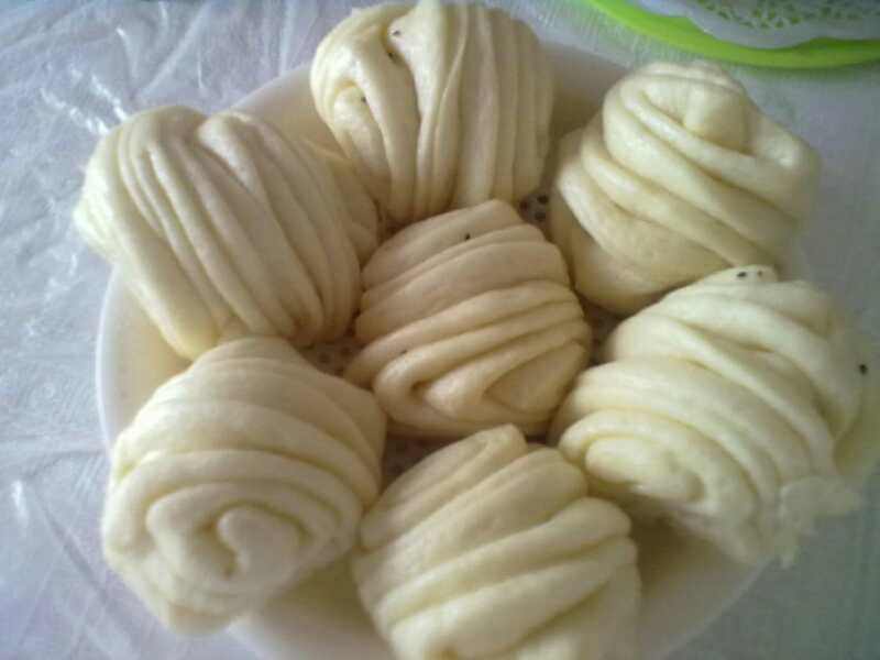 河北邯郸面食特产 过年花卷馒头纯手工老面油卷千层卷10个包邮