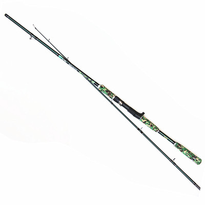 幻影雷强竿 枪柄2.28米雷蛙黑鱼杆 硬调路亚竿 打黑钓鱼用品装备