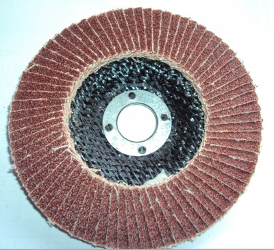 100百叶轮 砂纸抛光轮百叶片塑盖百页轮抛光片磨光轮50片起包邮