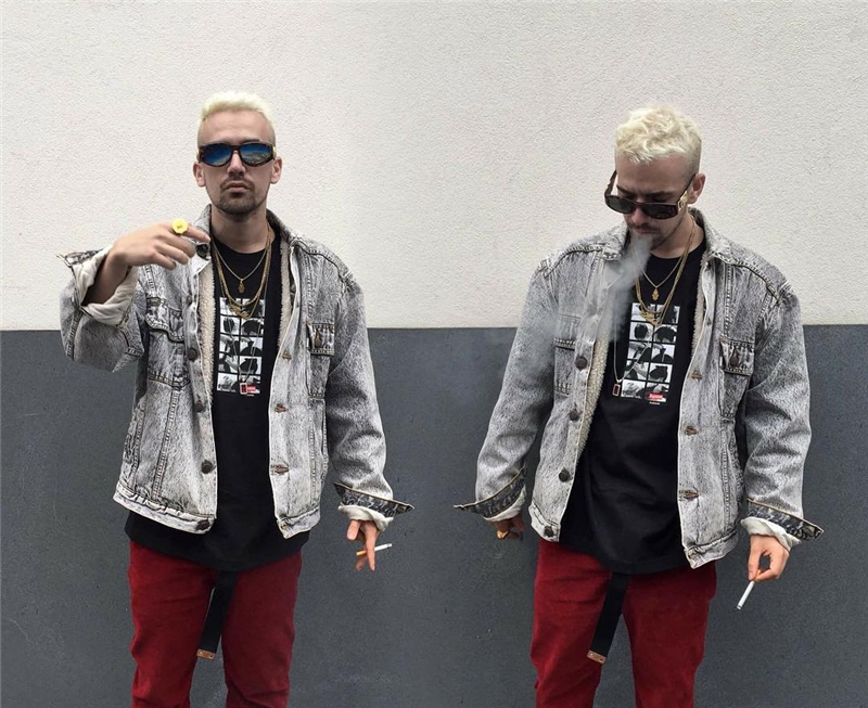 【现货】supreme mane trap god短袖t恤人物photo tee歌手