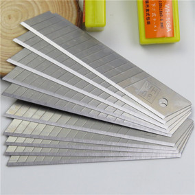 嘉禾牌戒刀片a-100大美工刀片 18mm大介刀片14比7 通用大刀片