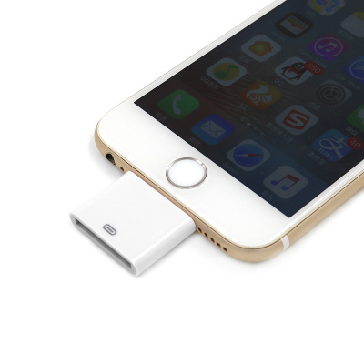 ipad苹果4s转苹果5/6转接头 iphone6数据线7/7plus充电线转接头