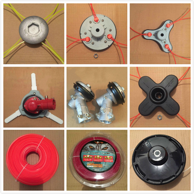 割草机打草头 打草盘 欧美通用打草机头/割草机配件 打草绳 包邮