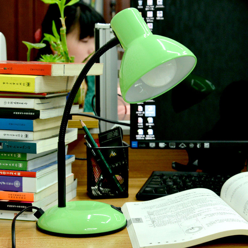 东恒灯饰节能灯管小台灯学习护眼宿舍装饰卧室床头灯包邮特价