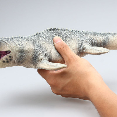 大号软体仿真动物玩具模型恐龙玩具模型 苍龙滑齿龙蛇颈龙邓氏鱼