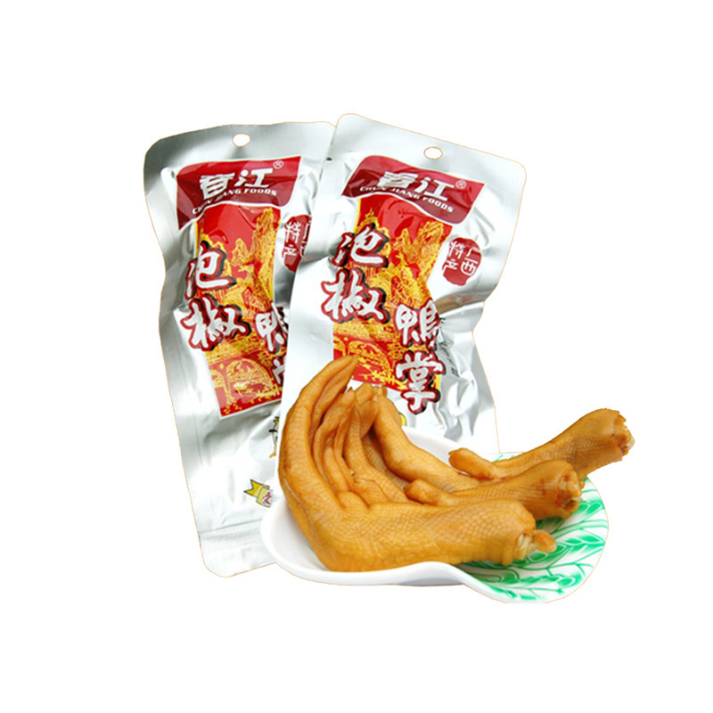 大秋食品广西特产 春江泡椒鸭掌 32g 休闲零食 美食 春江泡椒鸭爪