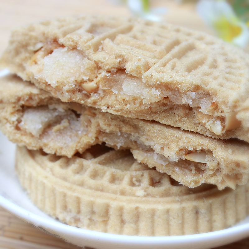 阳江特产 田师傅大夹肉炒米饼920g原味 正品休闲食品传统糕点茶点