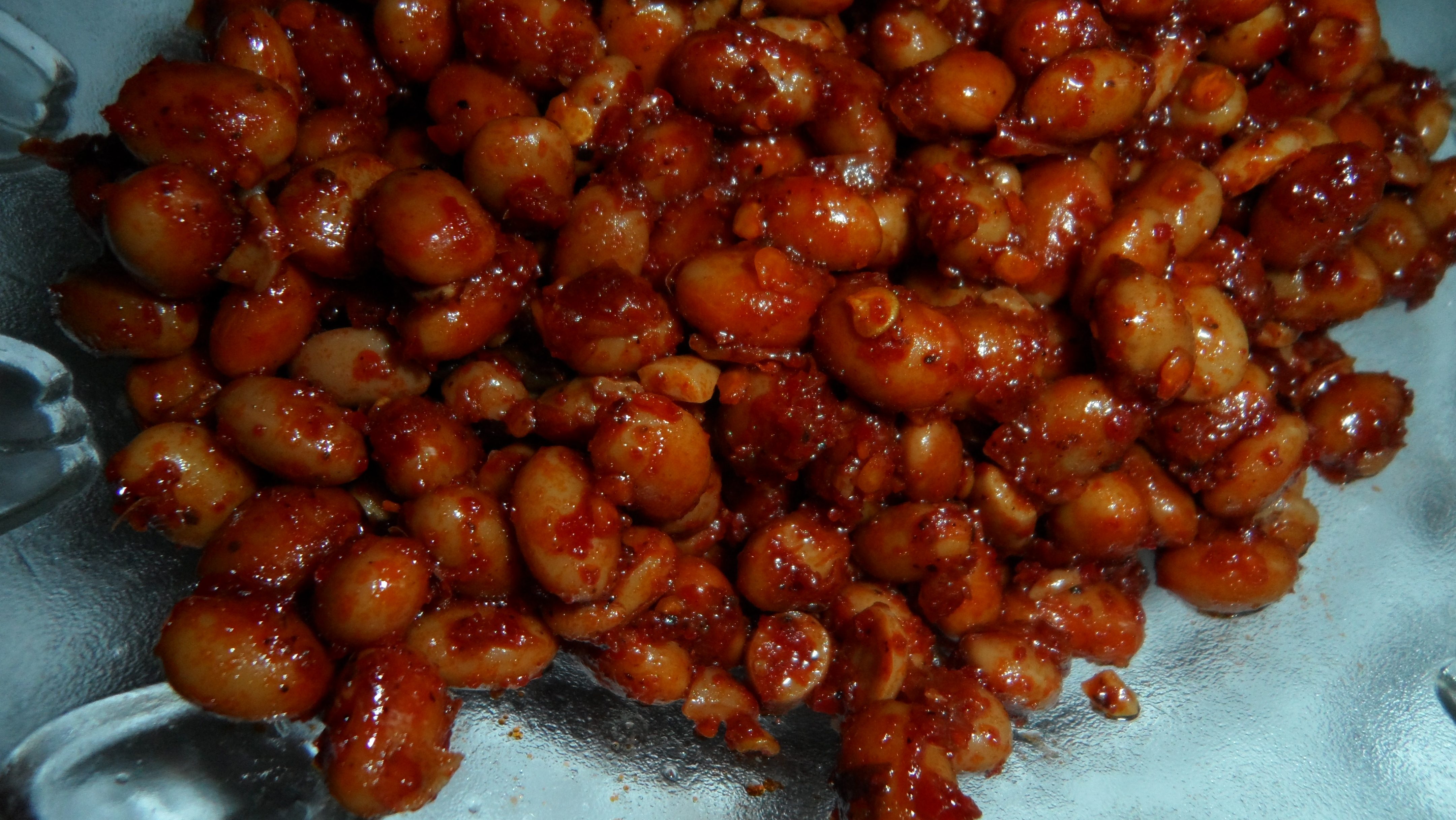 皖北农家特产麻辣豆,酱豆,下饭菜500克 五斤包邮