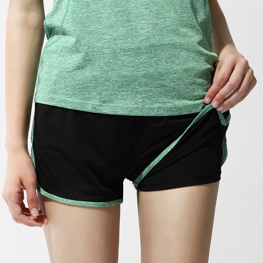韩版纯棉运动短裤女夏阔腿大码胖mm跑步高腰薄款热裤宽松休闲睡裤