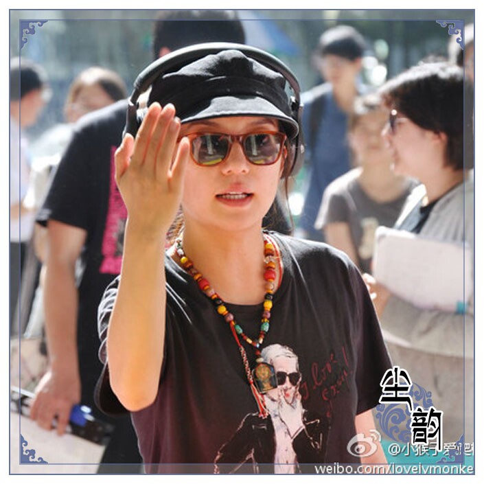 致青春赵薇同款项链 明星佛牌链 女 彩色锁骨项链 气质款