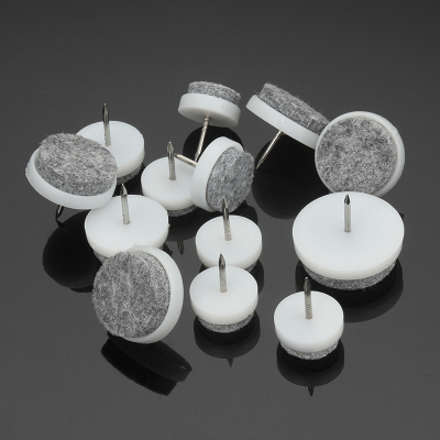 高档家具毛毡脚钉 桌椅地脚钉木地板防护脚垫橱柜沙发防滑垫包邮