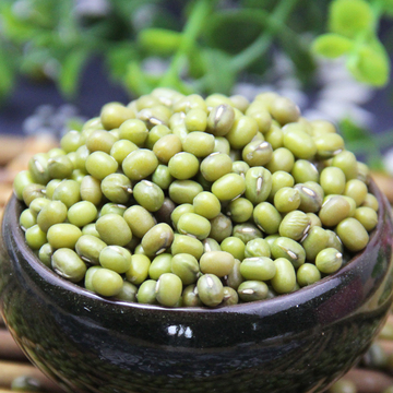 尚膳坊 绿豆 农家毛绿豆 笨绿豆 绿小豆 热清 干货 500g 特产