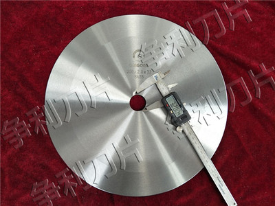 琴工捆条刀片切布大圆刀无纺布切刀sk85材料圆刀片 350*2.8*25.