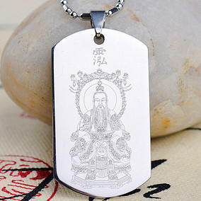 道教用品道教法器元始天尊神像吊坠护身符道教三清神像道教饰品