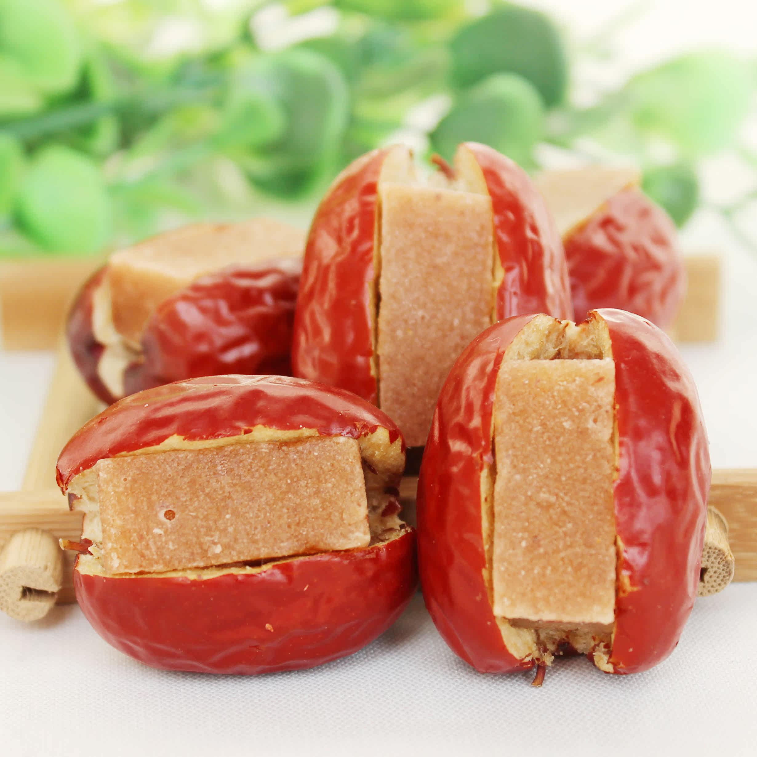 枣夹山楂条500g 山楂木新疆特级灰枣夹山楂pk枣夹核桃仁 酸酸甜甜