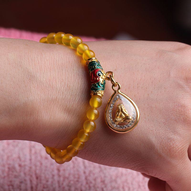 益嘉泰国原庙佛牌/迷你象神/崇迪佛牌手链 手链(不包括佛牌 )