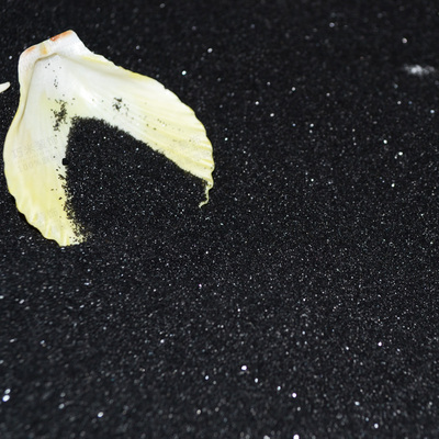 500克黑色细石英砂 装饰细沙地中海婚礼地台微景观酒店装饰