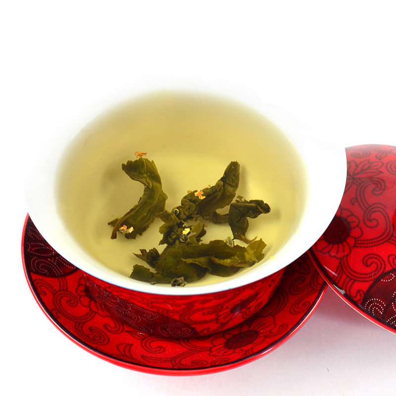 天福茗茶 桂花乌龙茶 乌龙茶茶叶 浓香桂花花茶 新品上市100克/罐