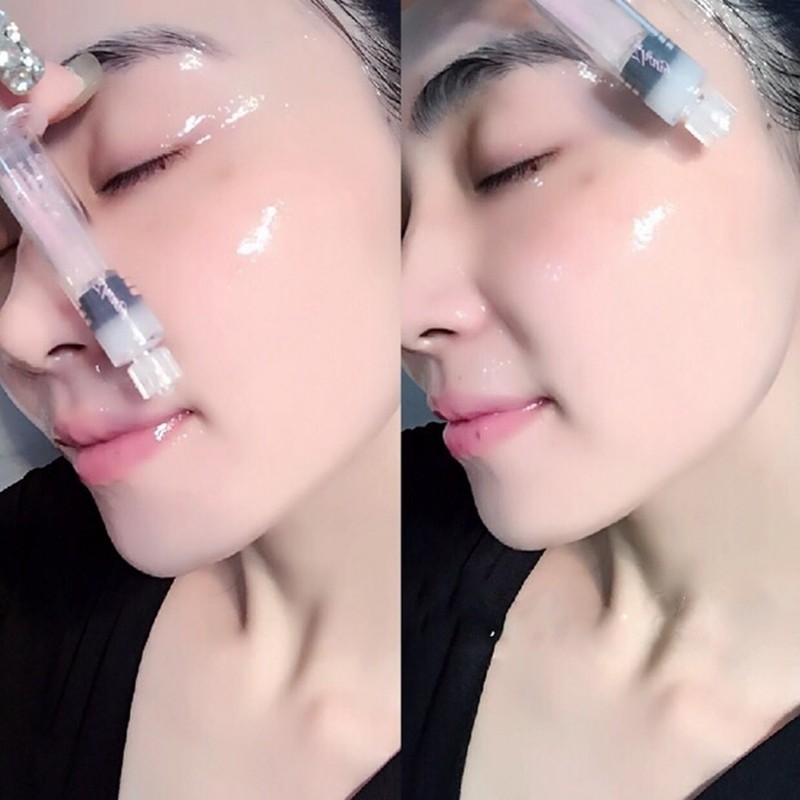 涂抹式水光针正品玻尿酸原液补水保湿提亮肤色提拉紧致抗皱精华液