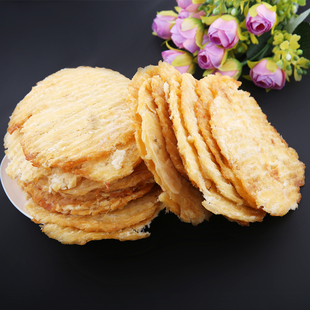 碳烤香鱼片安康鱼无淀粉烤鱼片大连特产500g包邮