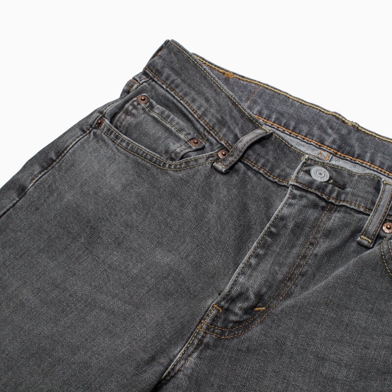 levis李维斯511系列男士修身窄脚灰色水洗牛仔裤04511-1789