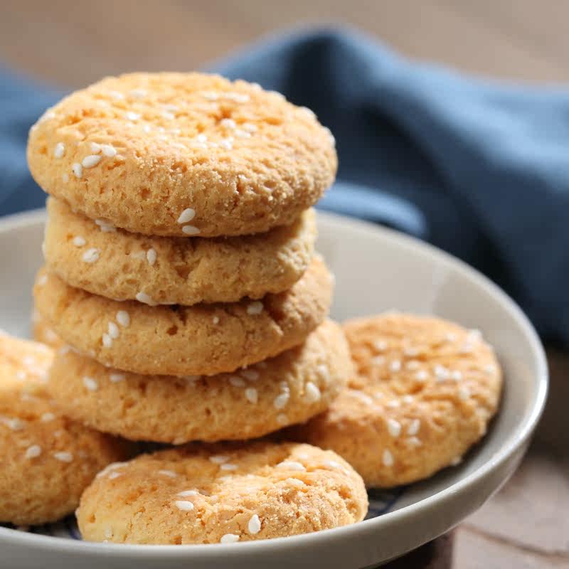 天天特价广东特产小吃 手工奶香核桃酥 饼包邮 传统糕点 点心茶点