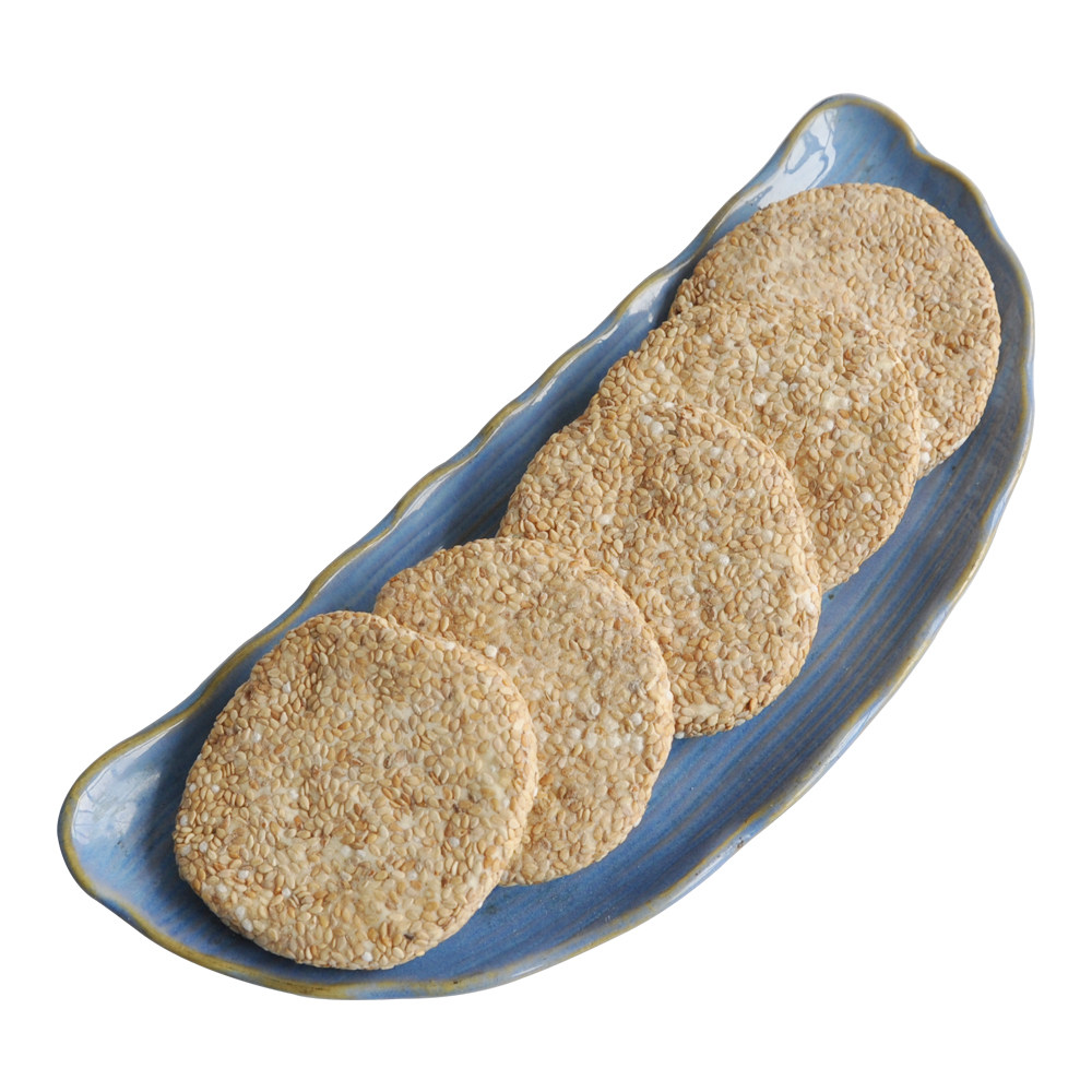 芝麻糖饼 麦芽糖 纯手工江西特产农家自制小零食 麻饼500g 糖饼子