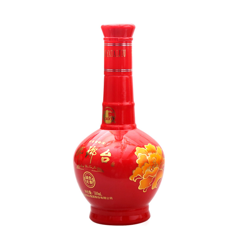 山东青岛琅琊台52度国色天香浓香型白酒500ml瓶装礼盒