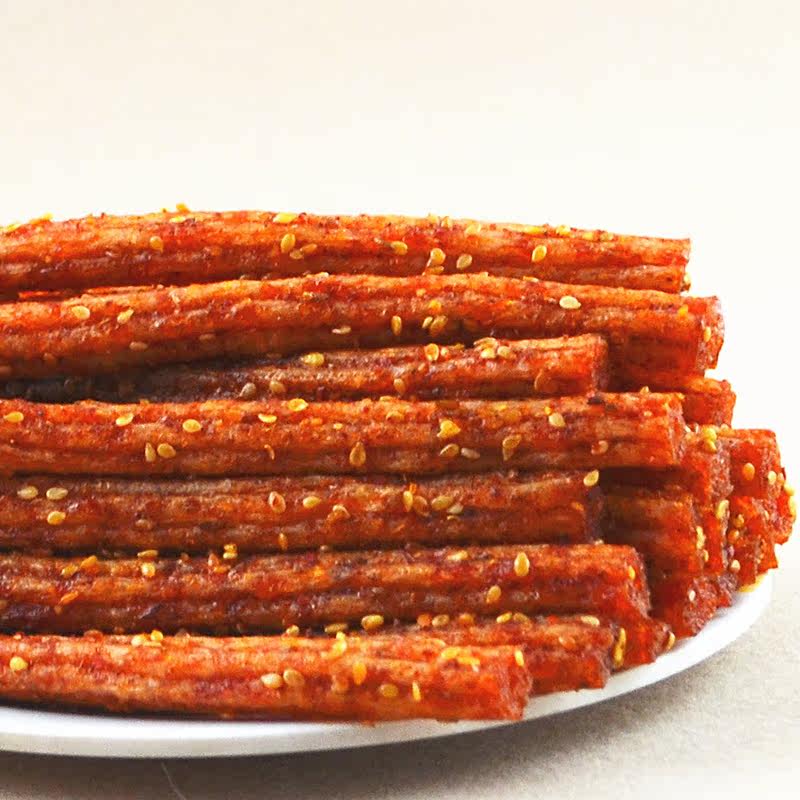 顺天缘韩派零食调味面制食品辣条辣根辣片麻辣素食8090后经典包邮