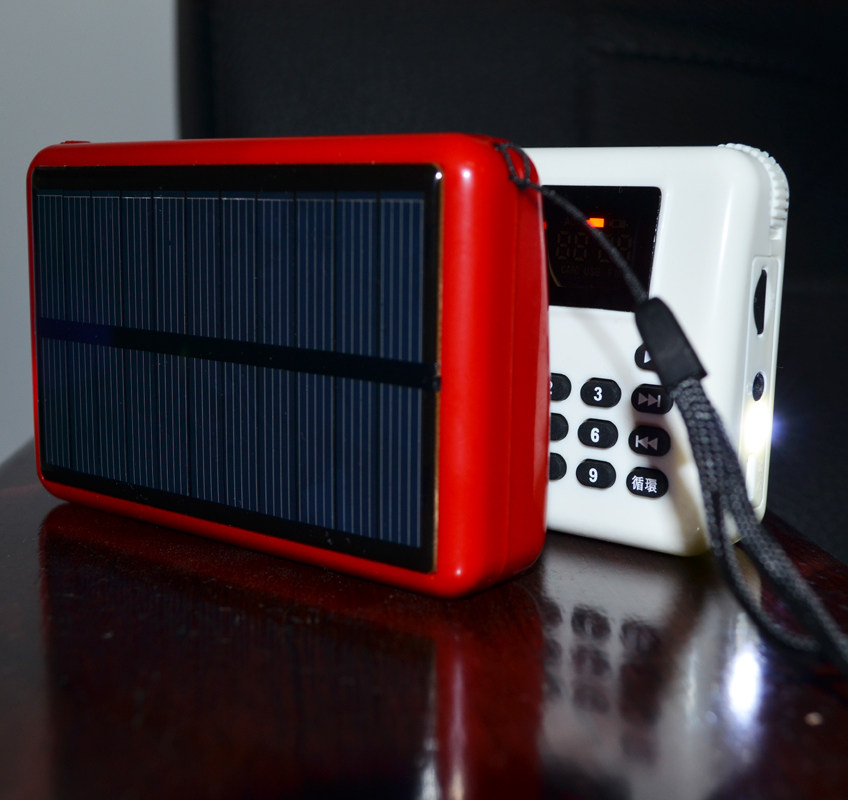 太阳能播经机 妙莲f6便携式 太阳能插卡 播经机念佛机 10台包邮