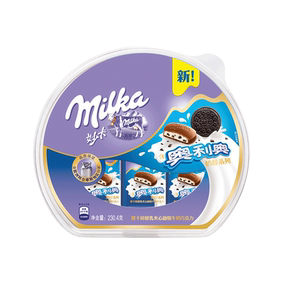 【天猫超市】亿滋 妙卡奥利奥松脆饼干碎牛奶巧克力碗装 234克